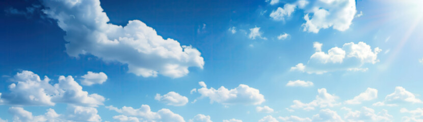 blue sky with clouds . nature background - 744288910