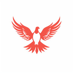 Fototapeta premium dove with heart