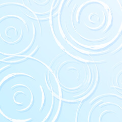 背景イラスト_波紋