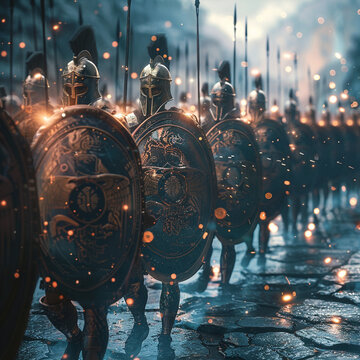 Warriors of the Trojan War using edge computing shields guided by Odins wisdom and foresight