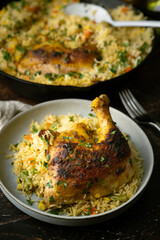 one pot chicken and rice