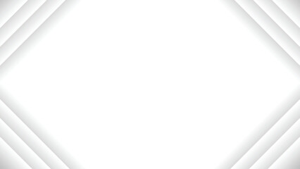 white background abstract Minimal geometric white light Technology banner seamless Gray Silver