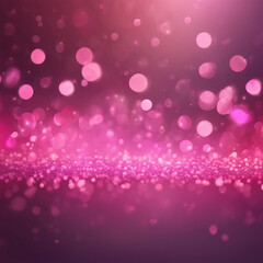 beautiful pink bokeh light effect design