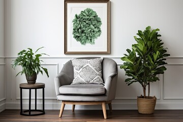 Plant Motifs: Embracing Biophilic Design in Home Interiors - Wall Art Poster