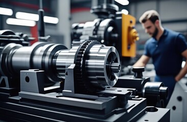 CNC Machine Processes Parts,Automatic Mechanism For Operation,Factory Parts.