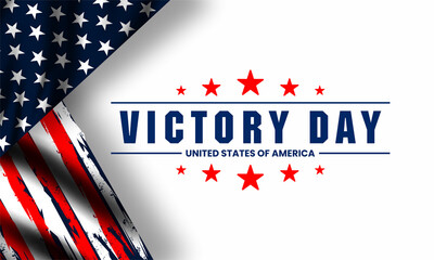 Victory Day United States vektor background 