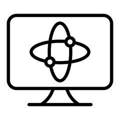 Quantum Computing Icon