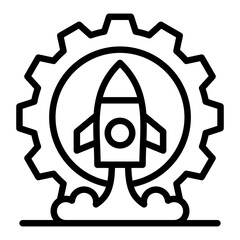 Aerospace Engineering Icon