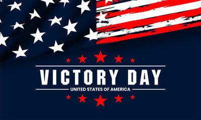  Victory Day United States vektor background