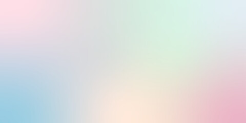 Abstract shine spring gradient background. Colorful vector illustration done in blue, beige, green, pink colors. For cards, banners, wallpaper, textile, wrapping