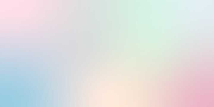 Abstract shine spring gradient background. Colorful vector illustration done in blue, beige, green, pink colors. For cards, banners, wallpaper, textile, wrapping
