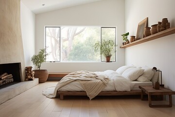 Zen-inspired Bohemian Minimalist Bedrooms: Embracing Serenity with Minimal Clutter