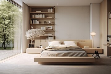 Zen-Inspired Dutch Interior Clean Lines Design: Minimalist Bedrooms Perspective