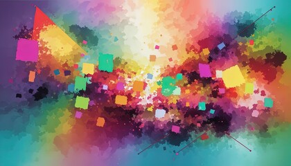 Obraz na płótnie Canvas abstract background or abstract colorful background or abstract colorful background with splashes or abstract background box or square 