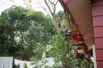 Interior inside of vintage coffee shop