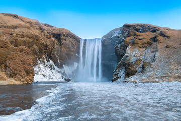 Seljalandsfoss waterfall, Iceland