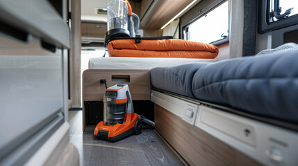 The versatility of the vacuum also suitable for cleaning other small spaces like RVs boats or even your home.