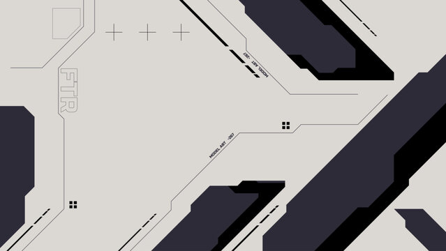 modern abstract futuristic background with cyberpunk style design