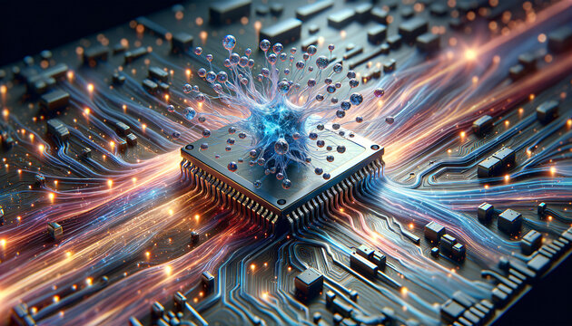 The Neural Nexus: An Illuminated Neuromorphic Chip