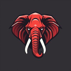 elephant head logo