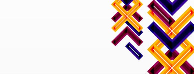 Minimal geometric background cross line. Design for wallpaper, banner, background, landing page, wall art, invitation, prints, posters