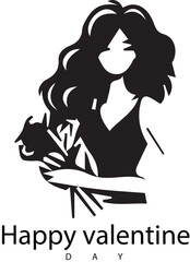 Vector happy women's day logo 8 march free vector