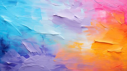 Colorful Vibrant Brush Stroke Texture background