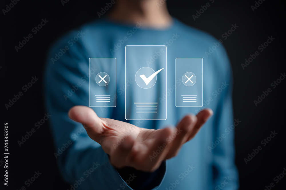 Poster Quality Certificate and Checklist document analyst target marketing planning assignment with quality management. Standardization, certification. Compliance to regulations service and standards.