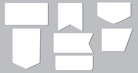 Red tag banner label ribbon price bookmark note background discount. Exclusive red tag sticker