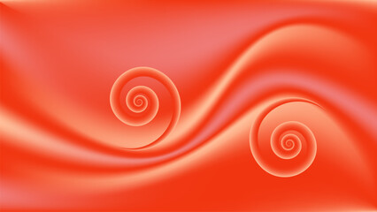 red spiral background