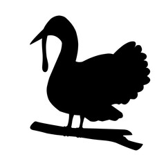 Turkey Bird Silhouette 
