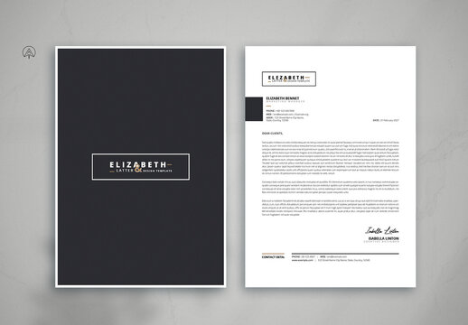 Letter Head Template