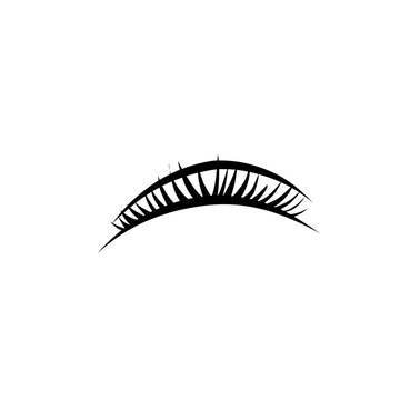 Eyelash logo Icon 