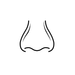 Obraz premium Nose Logo Icon 