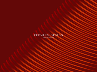 Minimalist dark red premium abstract background with luxury geometric elements. Exclusive wallpaper designs for posters, flyers, presentations, websites, etc.
