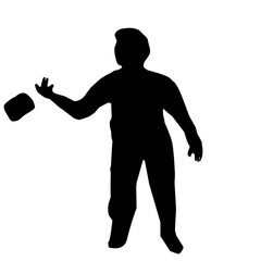 Cornhole Sport Silhouette 