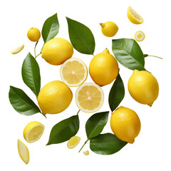 fruit - Amazing. Delicious lemons with leaves