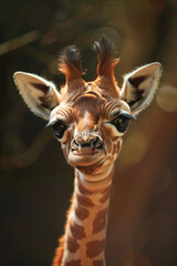 Cartoon Baby Giraffe 