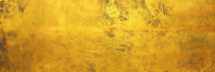 gold grunge wall textured  background, banner goll design, vintage old gold wall, yellow wall