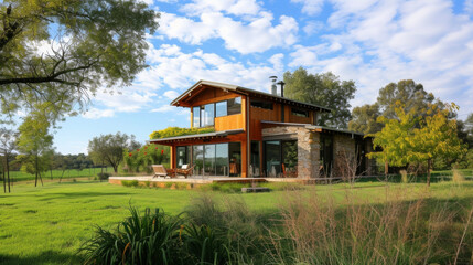 Escape the hustle and bustle of city life in this idyllic biodynamic farmhouse where the peaceful and sustainable lifestyle takes center stage.