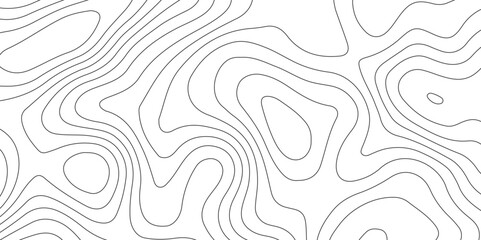 Fototapeta premium Topographic map background geographic line map .modern design with white background with topographic wavy pattern texture . vector illustration geographic contour map.