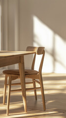 Modern interiors deco composition in minimalist style