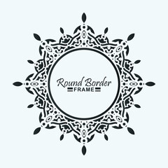 decorative ornament frame background