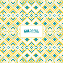 Colorful abstract geometric pattern design