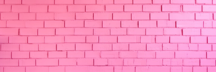 pink brick wall textured background pattern,empty space for text, banner design