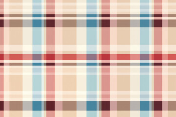 Colorful  Grid Pattern Fabric Texture Background Image