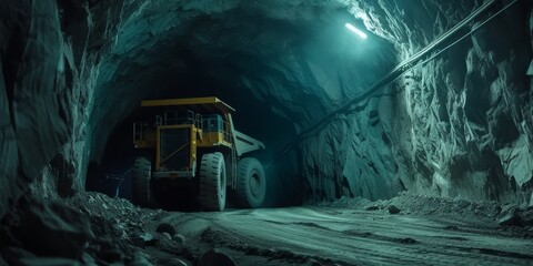 mining industry concept