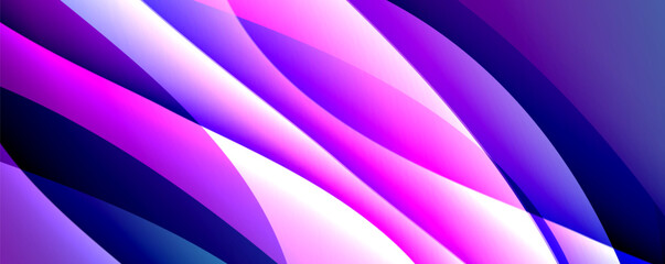 Simple fluid color gradient abstract background with dynamic wave line effect. Vector Illustration For Wallpaper, Banner, Background, Card, Book Illustration, landing page
