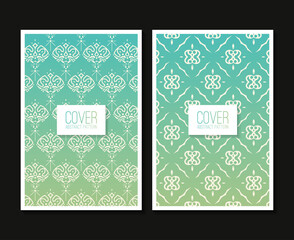 colorful abstract pattern cover design