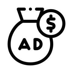 budget line icon